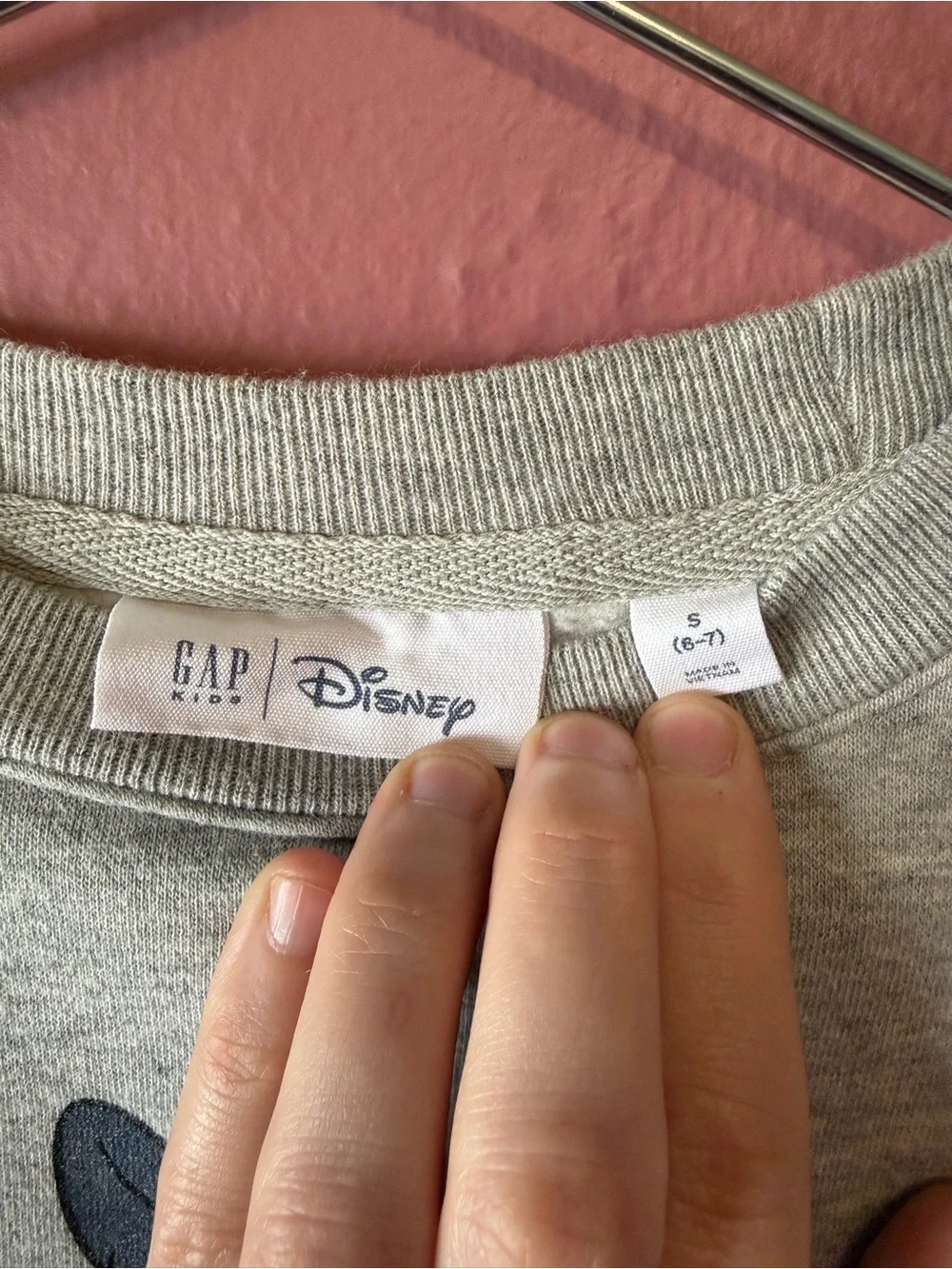 GAP Disney Gray Daisy Duck Graphic Sweatshirt